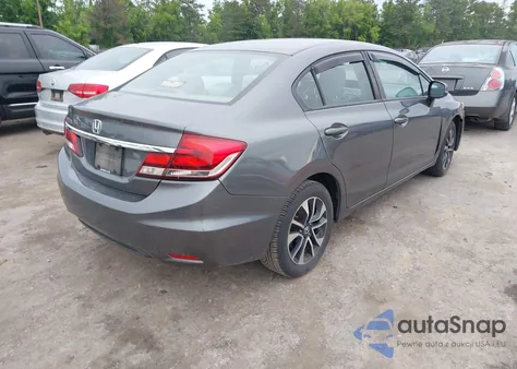 2013 Honda Civic Ex z USA, uszkodzony, nr VIN 19XFB2F89DE241985